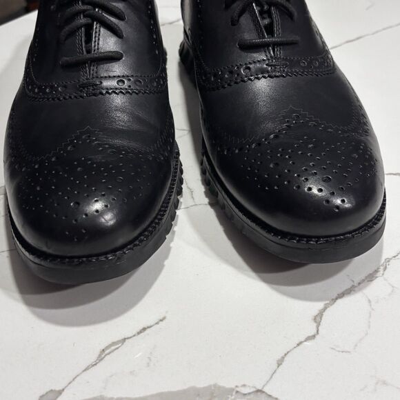 COLE HAAN Zerogrand Wingtip Oxford Black Dress Casual Shoes Men\'s Size 11.5M main image 9